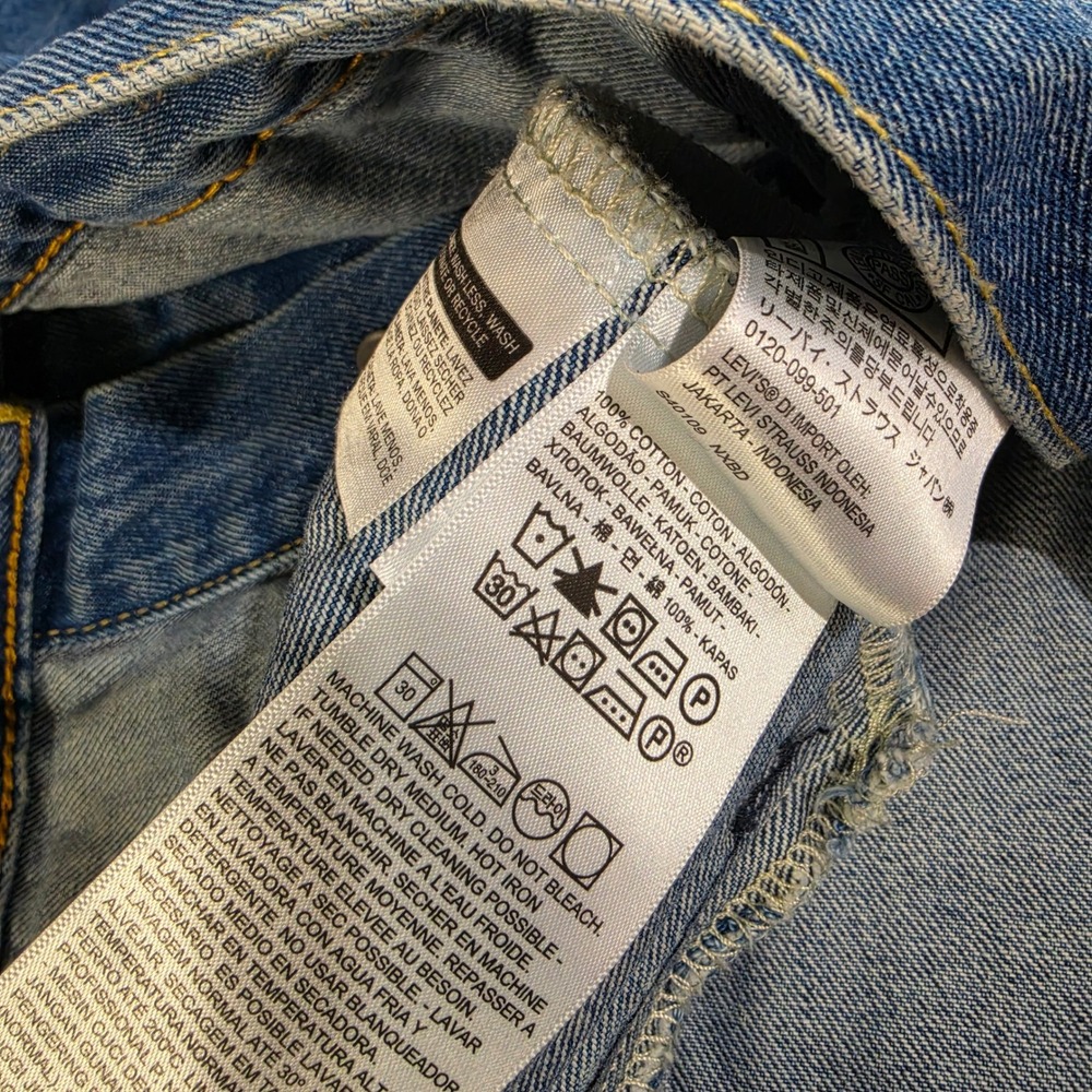 Levis Trucker Jacket Mens Medium Blue Type 3 Wash Cotton Button Front
Denim - Picture 4 of 9